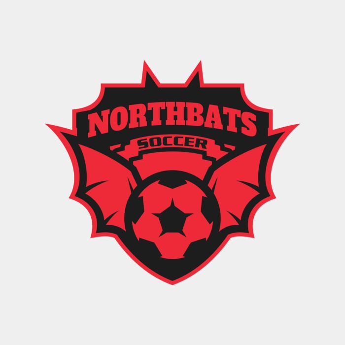 North bats Tournament Soccer logo template Thumbnail