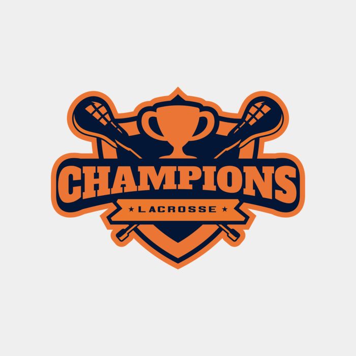 Champions Lacrosse Logo Template Thumbnail