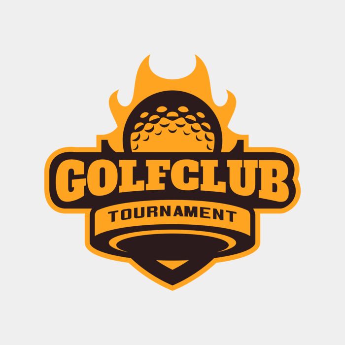 Golf Club Tournament logo template 04 Thumbnail