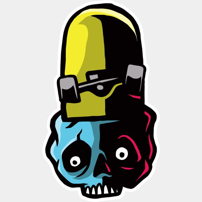 Elements Skulls logo template 105 Thumbnail