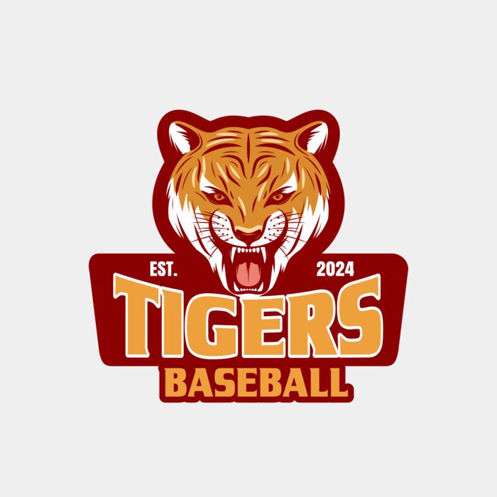 Baseball Tigers Logo 01 Thumbnail