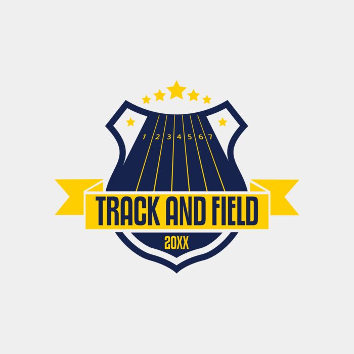 Track & Field Team Logo 06 Thumbnail
