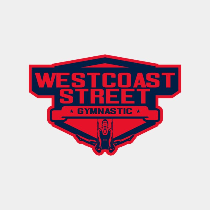 West Coast Street Gymnastic logo template Thumbnail