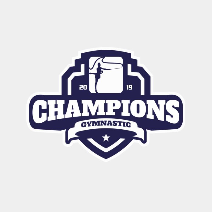 Champions Gymnastic logo template 02 Thumbnail