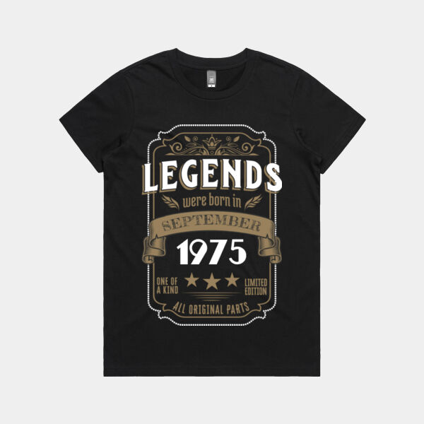 Legends - Ladies Organic Tee Thumbnail