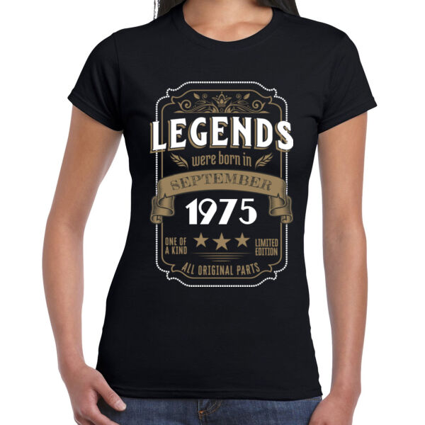 Legends - Premium Cotton Ladies Tee Thumbnail