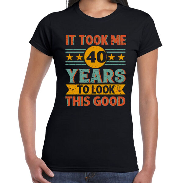 It took me Years - Premium Cotton Ladies Tee Thumbnail