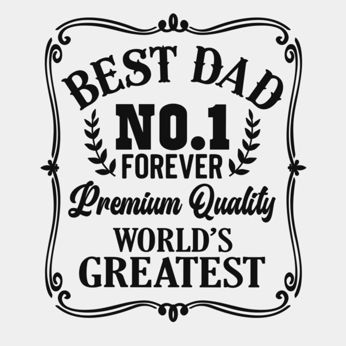 Best Dad No1 Forever Thumbnail