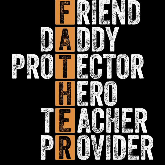 FRIEND DADDY PROTECTOR HERO TEACHER PROVIDER Thumbnail