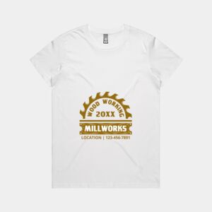 Maple Organic Ladies Tee (same day) Thumbnail