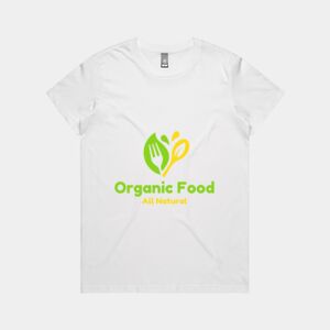 Maple Organic Ladies Tee (same day) Thumbnail