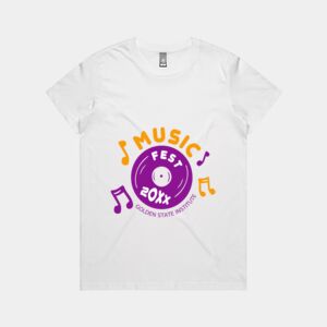 Maple Organic Ladies Tee (same day) Thumbnail