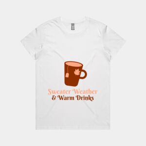 Maple Organic Ladies Tee (same day) Thumbnail