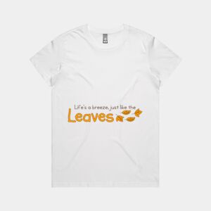 Maple Organic Ladies Tee (same day) Thumbnail