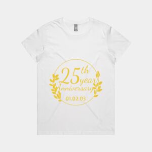Maple Organic Ladies Tee (same day) Thumbnail