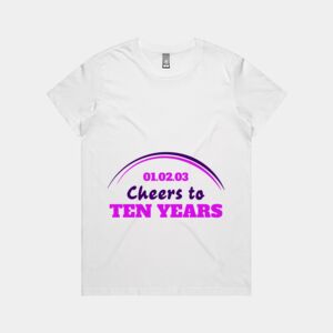 Maple Organic Ladies Tee (same day) Thumbnail