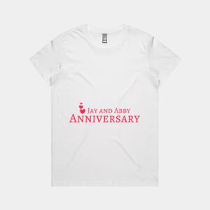 Maple Organic Ladies Tee (same day) Thumbnail