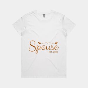 Maple Organic Ladies Tee (same day) Thumbnail