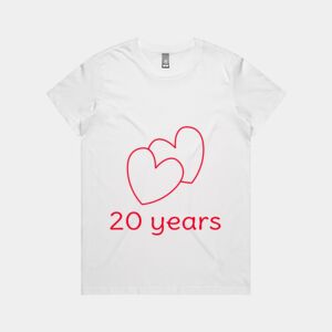 Maple Organic Ladies Tee (same day) Thumbnail