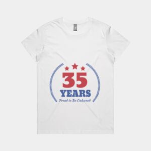 Maple Organic Ladies Tee (same day) Thumbnail