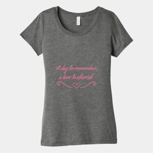 Women's Triblend Tee (same day) Thumbnail