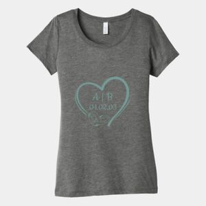 Women's Triblend Tee (same day) Thumbnail