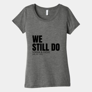 Women's Triblend Tee (same day) Thumbnail