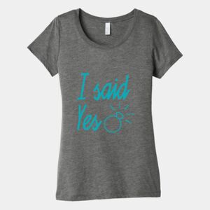 Women's Triblend Tee (same day) Thumbnail