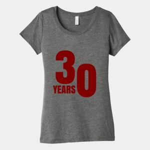 Women's Triblend Tee (same day) Thumbnail