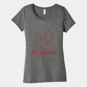 Women's Triblend Tee (same day) Thumbnail