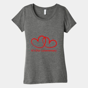 Women's Triblend Tee (same day) Thumbnail