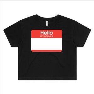 WO'S CROP TEE (same day) Thumbnail
