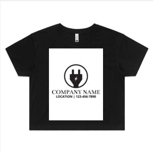 WO'S CROP TEE (same day) Thumbnail