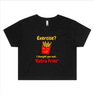 WO'S CROP TEE (same day) Thumbnail