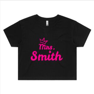 WO'S CROP TEE (same day) Thumbnail