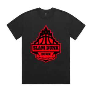Mens Heavy Faded Oversized Tee (same day) Thumbnail