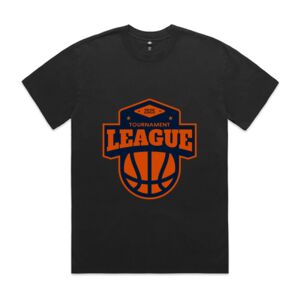 Mens Heavy Faded Oversized Tee (same day) Thumbnail