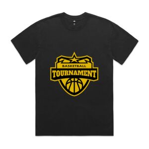 Mens Heavy Faded Oversized Tee (same day) Thumbnail