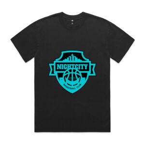 Mens Heavy Faded Oversized Tee (same day) Thumbnail