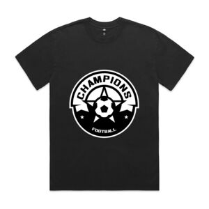 Mens Heavy Faded Oversized Tee (same day) Thumbnail