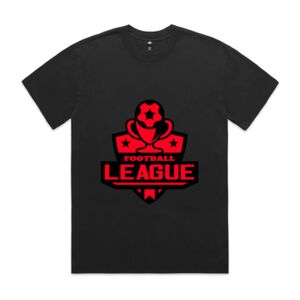 Mens Heavy Faded Oversized Tee (same day) Thumbnail