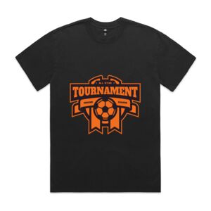 Mens Heavy Faded Oversized Tee (same day) Thumbnail