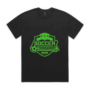 Mens Heavy Faded Oversized Tee (same day) Thumbnail