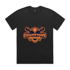 Mens Heavy Faded Oversized Tee (same day) Thumbnail