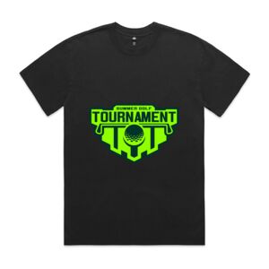 Mens Heavy Faded Oversized Tee (same day) Thumbnail