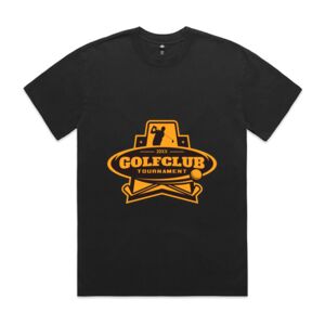 Mens Heavy Faded Oversized Tee (same day) Thumbnail