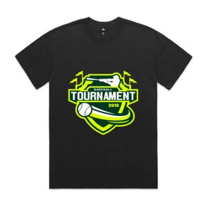 Mens Heavy Faded Oversized Tee (same day) Thumbnail