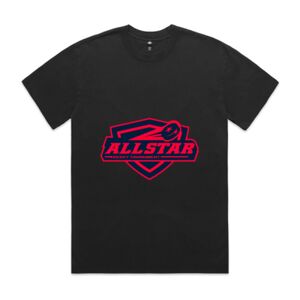 Mens Heavy Faded Oversized Tee (same day) Thumbnail