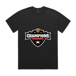 Mens Heavy Faded Oversized Tee (same day) Thumbnail