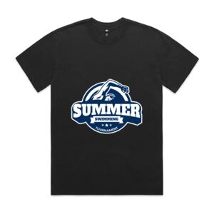 Mens Heavy Faded Oversized Tee (same day) Thumbnail